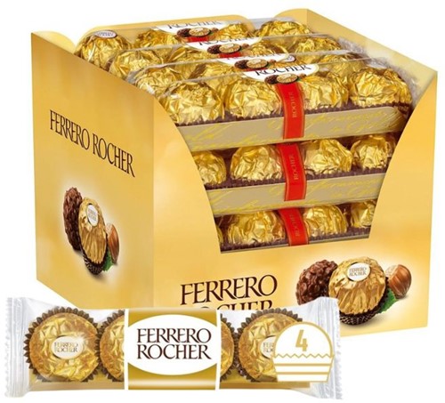 FERRERO ROCHER T. 4X16X50G PER DOOS