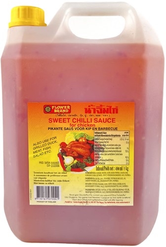 CHILLISAUS FLOWERBRAND 4.5LTR JERRYCAN