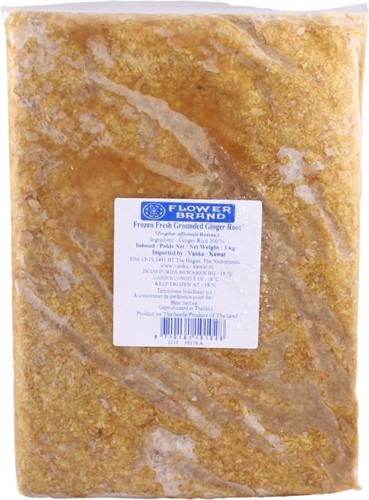 GEMBER PULP DIEPVRIES 1KG PER PAK