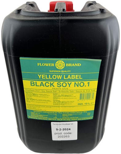 KETJAP YELLOW LABEL 10LTR (groot) PER STUK