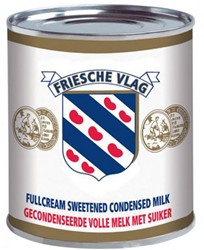 GESUIKERDE MELK FRIESCHE VLAG 12X397G PER TRAY