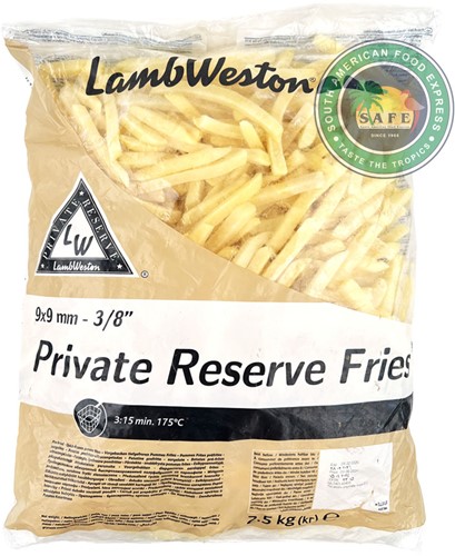 PATAT LAMB WESTON 9X9MM 2,5KG PER PAK