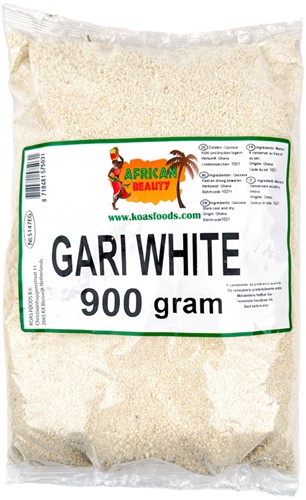 GARI WHITE african beauty 900G PER PAK