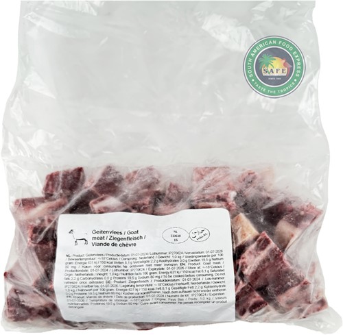 GEITENVLEES GEHAKT DIEPVRIES 1KG PER PAK