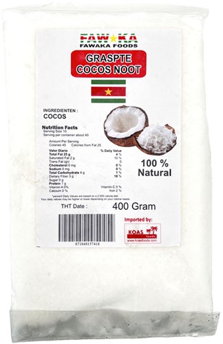 GERASPTE KOKOS FAWAKA 400G PER PAK