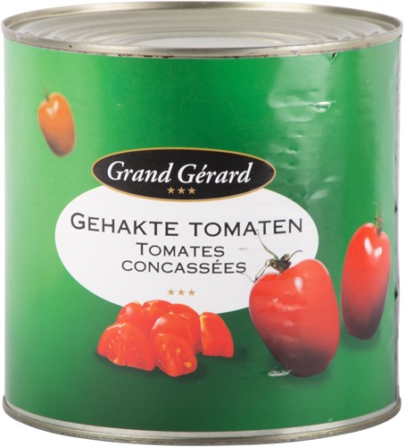 GEHAKTE TOMATEN GRAND GERARD 6X2.5KG PER TRAY