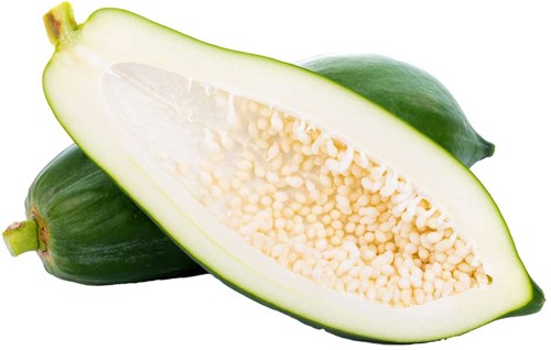GROENE PAPAYA DOMINICAANS PER KG