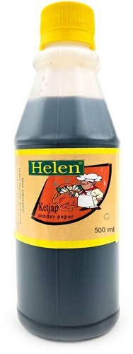 KETJAP HELEN 500ML ZONDER PEPER (middel) PER FLES