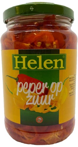 HELEN PEPER OP ZUUR 370ML PER POT