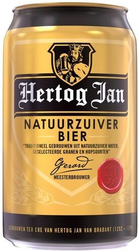 HERTOG JAN 24X33CL BLIK PER TRAY