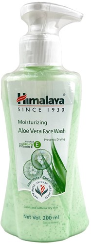 HIMALAYA ALOE VERA FACE WASH 200ML PER FLES