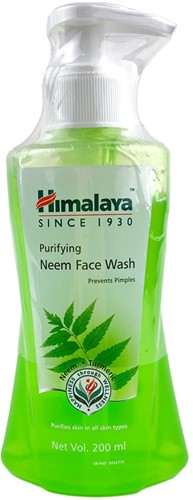 HIMALAYA NEEM FACE WASH 200ML PER TUBE