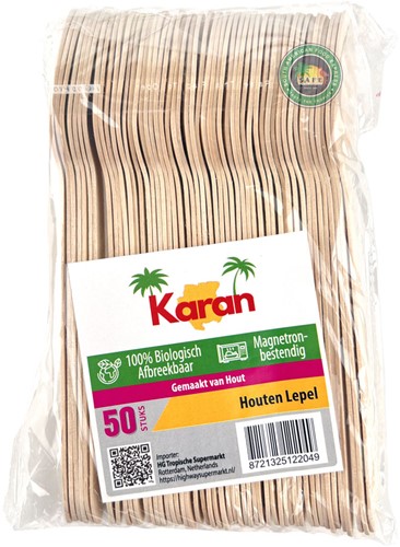 KARAN HOUTEN THEELEPEL 50ST PER PAK