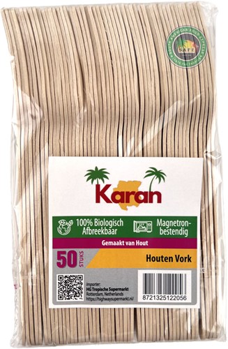 KARAN HOUTEN VORK 50ST PER PAK
