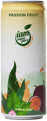 I AM SUPERJUICE PASSION 12X33CL BLIK