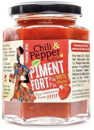 CHILI & PEPPER RODE ADJUMA PEPRE 98%PURE 190ML PER POT (KLEIN)