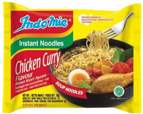 INDOMIE CHICKEN CURRY 40X80G PER DOOS