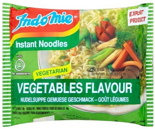 INDOMIE EU VEGETABLE 8X 5X75G PER DOOS SAFE BV INDOMIE EU VEGETABLE 8X 5X75G PER DOOS SAFE BV