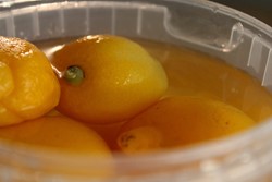 GEZOUTEN CITROENEN 8KG PER EMMER