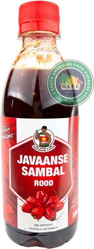 SF JAVAANSE SAMBAL ROOD 330ML PER FLES