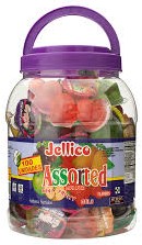 JELLICO MINI FRUITY GELS 100ST PER POT