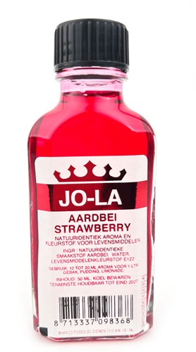 JOLA AARDBEI ESSENCE 12X50ML PER TRAY