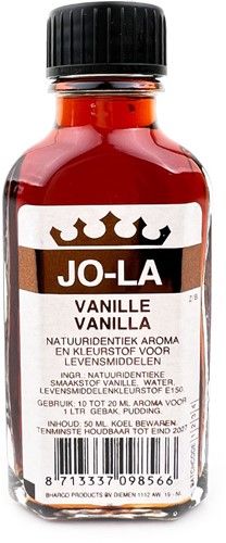 JOLA VANILLE ZWART ESSENCE 12X50ML PER TRAY