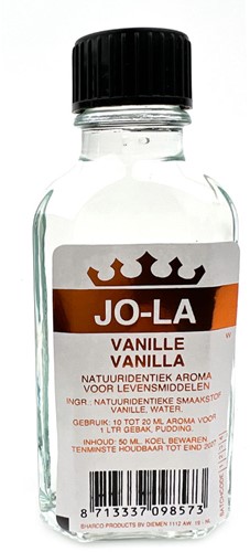 JOLA VANILLE WIT ESSENCE 12X50ML PER TRAY