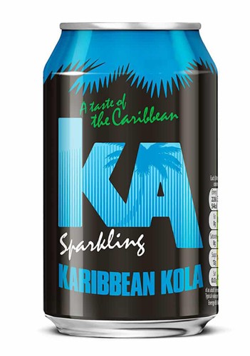 KA FRISDRANK 24X33CL KARIBBEAN KOLA BLIK