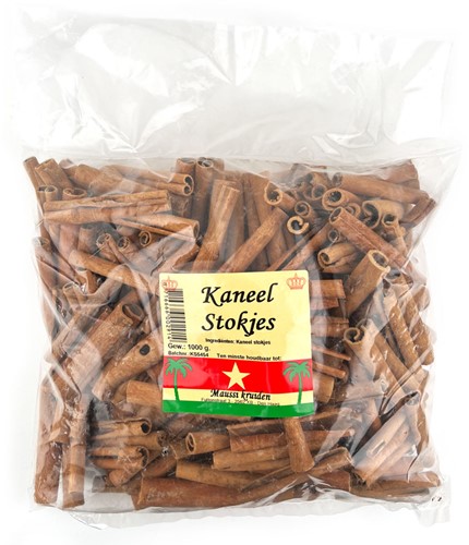 KANEEL STOKJES 1KG PER PAK