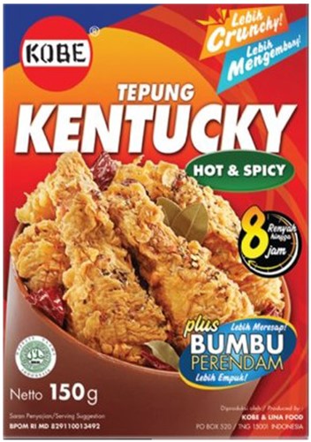 KENTUCKY HOT&SPICY 150G PER PAK