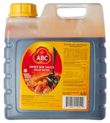 KETJAP ABC ZOET 6KG (groot) 4,3LTR PER STUK