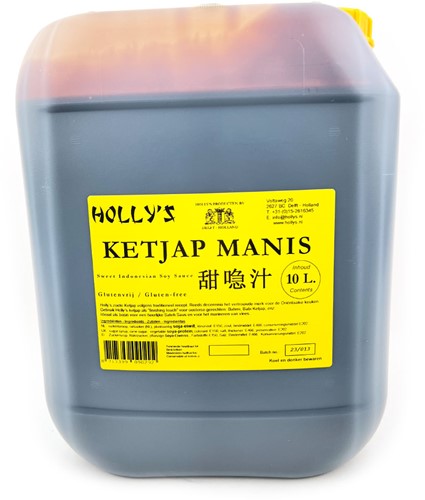 KETJAP HOLLY'S ZOETE 10LTR JERRYCAN