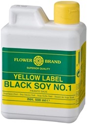 KETJAP YELLOW LABEL (klein) 500ML PER FLES