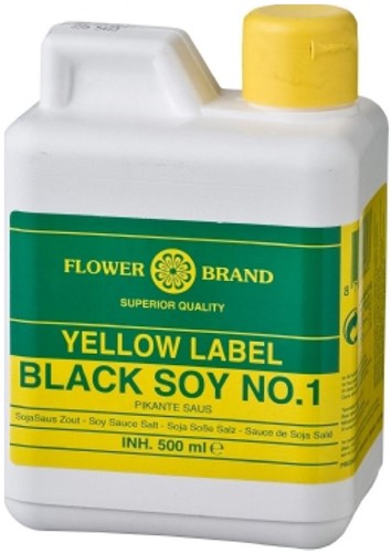 KETJAP YELLOW LABEL (klein) 500ML PER FLES