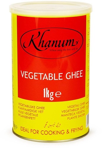 GHEE "khanum" VEGETABLE 1KG PER BLIK
