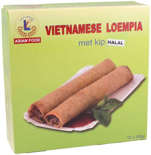 VIETNAMESE KIP LUC'S LOEMPIA 12X65G PER DOOS