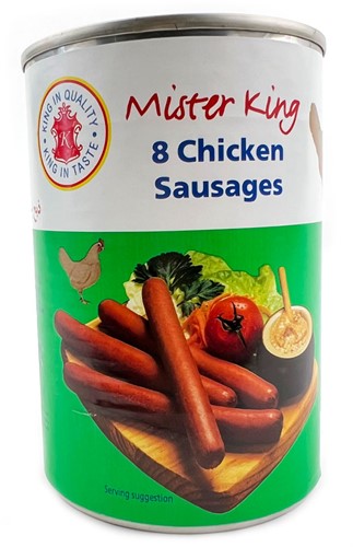 KIPPENWORST mr king 24X400G (groen)