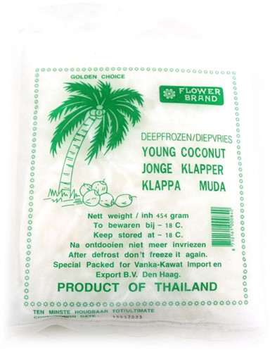 KLAPPA MUDA DIEPVRIES (KOKOS SLIERTEN) 454G PER PAK