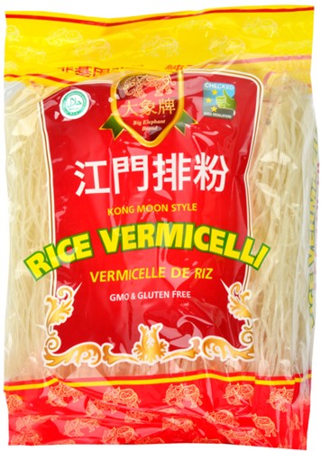 RIJSTVERMICELLI KONG MOON 400G PER PAK