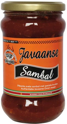 LEKKER BEKKIE JAVAANSE SAMBAL 300ML PER POT
