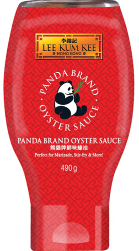 OESTERSAUS PANDA LEE KUM KEE 490G (LET OP: PLASTIC KNIJPFLES!!)