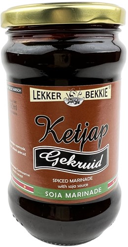 LEKKER BEKKIE KETJAP GEKRUID 300ML PER POT