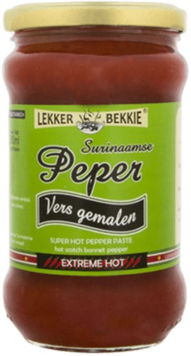 LEKKER BEKKIE PEPER GEMALEN 300ML PER POT