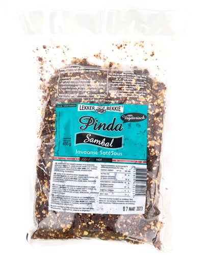 PINDASAMBAL lekkerbekkie 450G (groen)