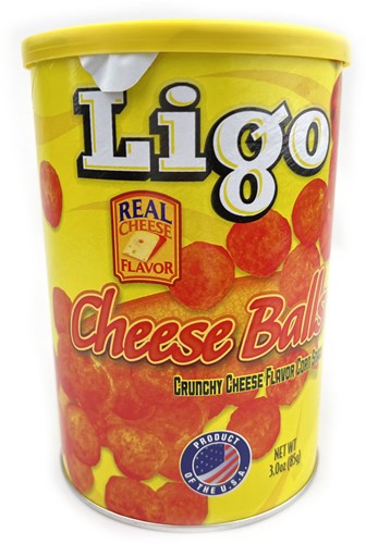 CHEESE BALLS LIGO 85G PER STUK