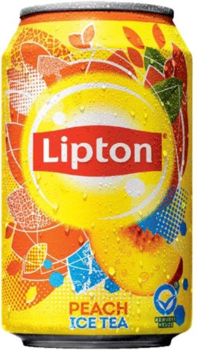 LIPTONICE PEACH 24X33CL BLIK