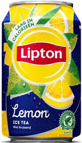 LIPTONICE LEMON 24X33CL BLIK