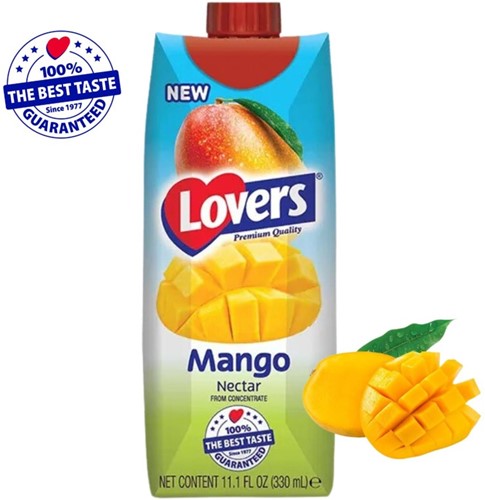 LOVERS MANGO NECTAR 18X33CL TETRA