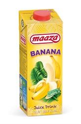 MAAZA BANAAN 6X1LTR TETRAPAK